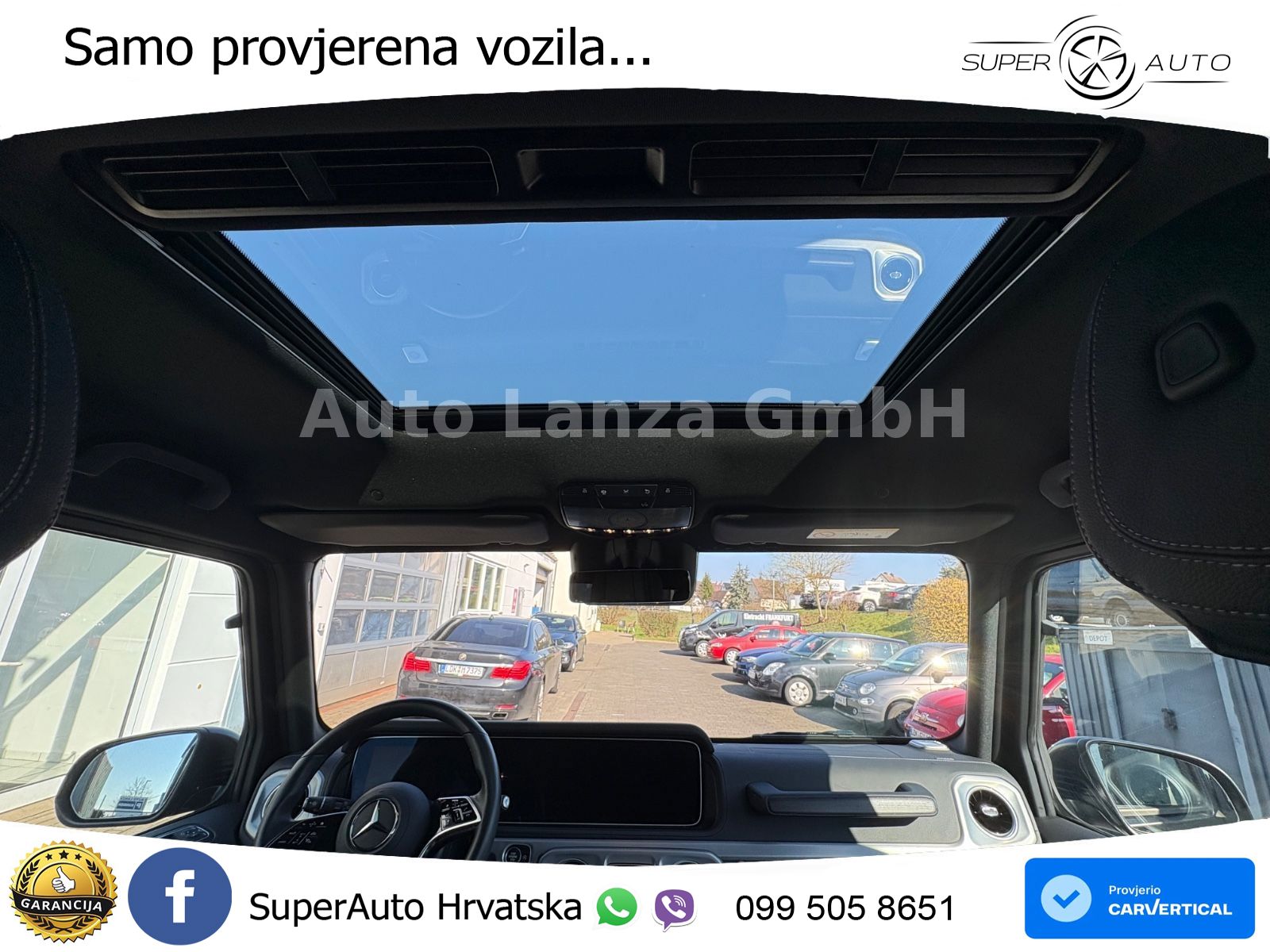 Mercedes G 450d Long (367 KS) 4MATIC 9G-TRONIC Exclusive ZRAČNI+ACC+4xGR SJED+KAM