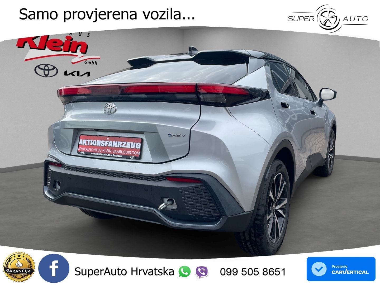Toyota C-HR 1.8 (140 KS) Hybrid e-CVT Teamplayer LED+GR SJED+ACC