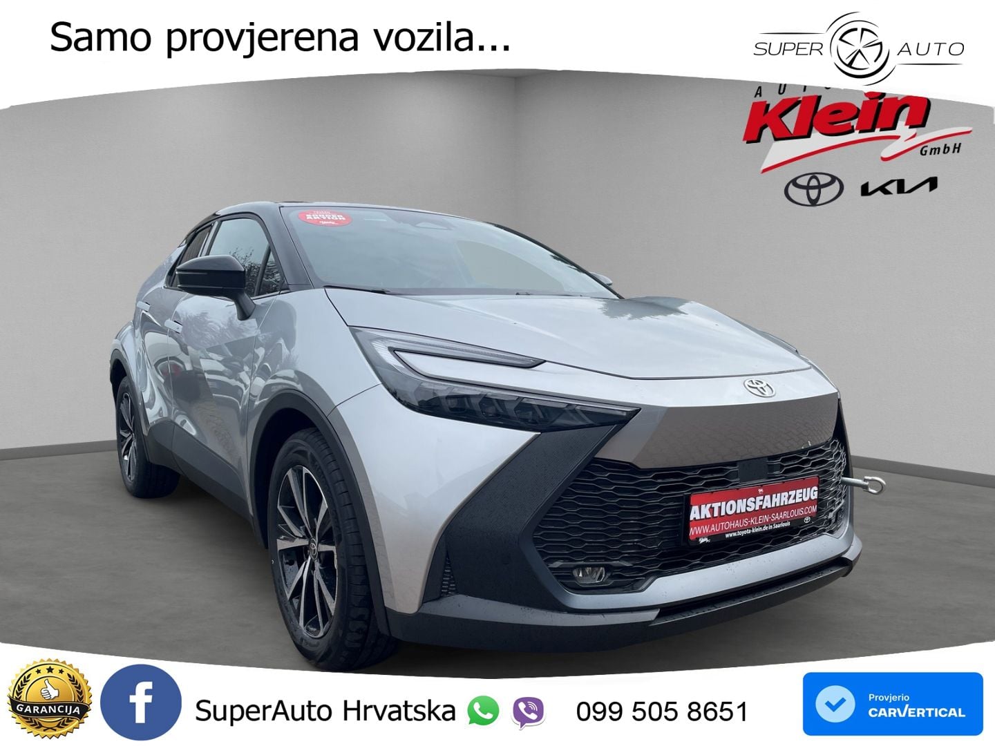 Toyota C-HR 1.8 (140 KS) Hybrid e-CVT Teamplayer LED+GR SJED+ACC