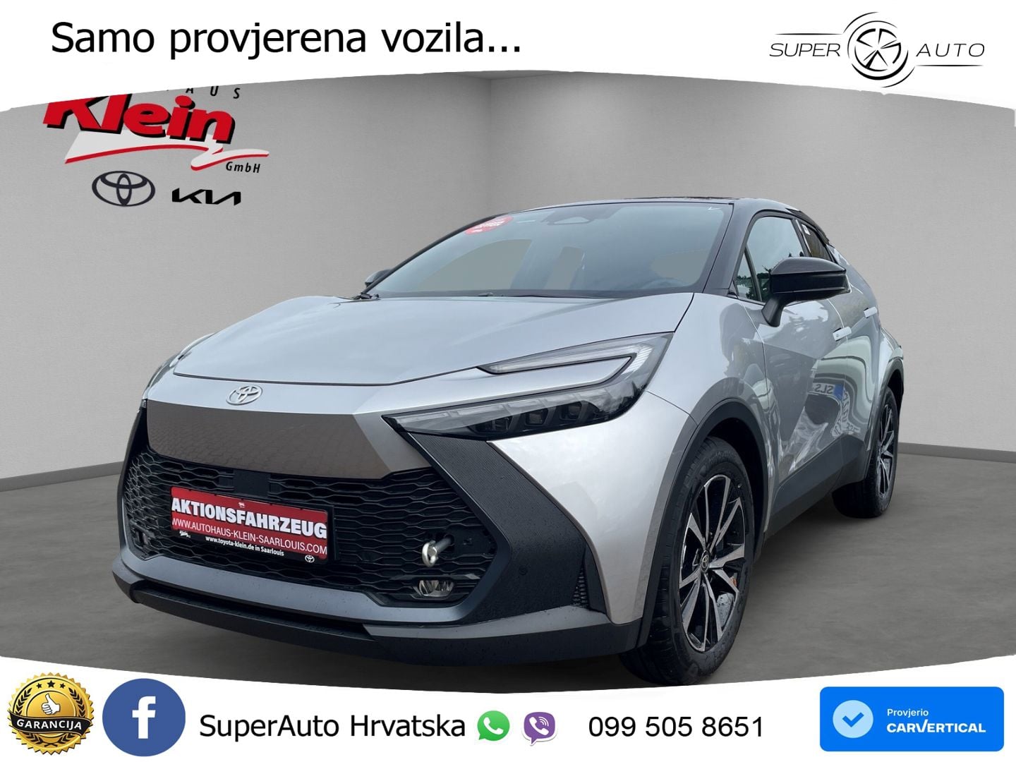 Toyota C-HR 1.8 (140 KS) Hybrid e-CVT Teamplayer LED+GR SJED+ACC