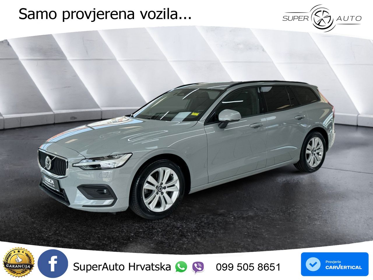 Volvo V60 2.0 B4 Benzin DCT LED+GR SJED+ACC