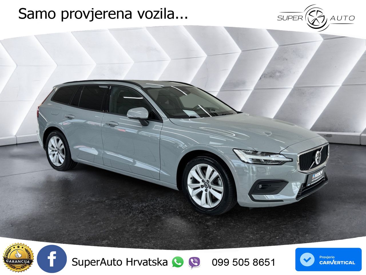 Volvo V60 2.0 B4 Benzin DCT LED+GR SJED+ACC
