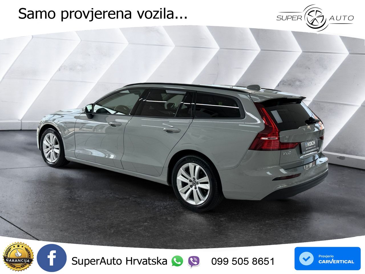 Volvo V60 2.0 B4 Benzin DCT LED+GR SJED+ACC