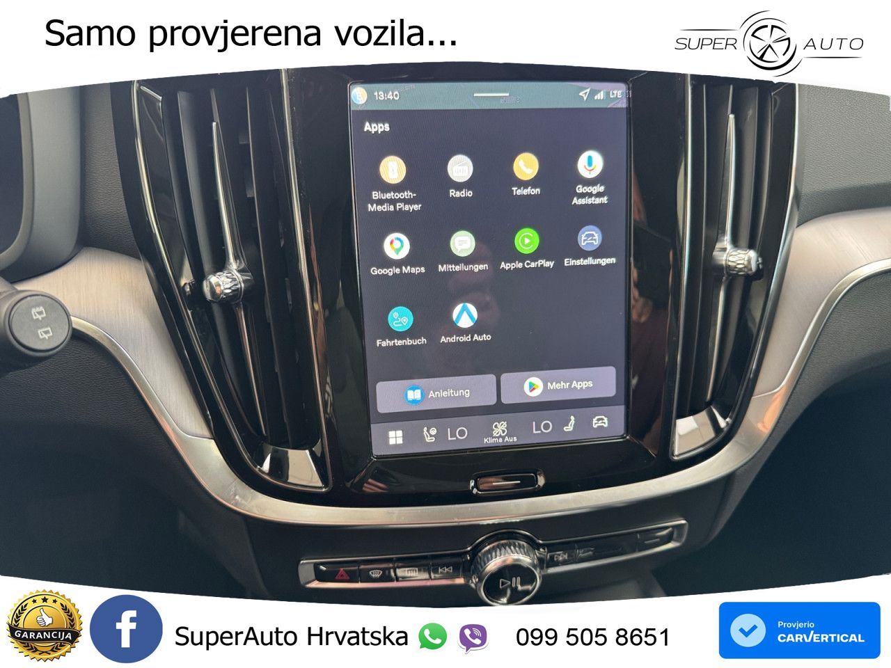 Volvo V60 2.0 B4 Benzin DCT LED+GR SJED+ACC