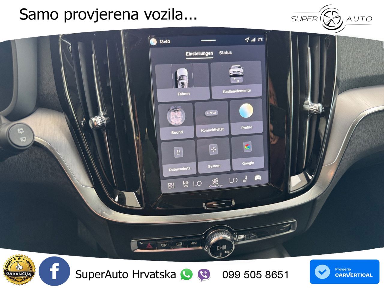 Volvo V60 2.0 B4 Benzin DCT LED+GR SJED+ACC