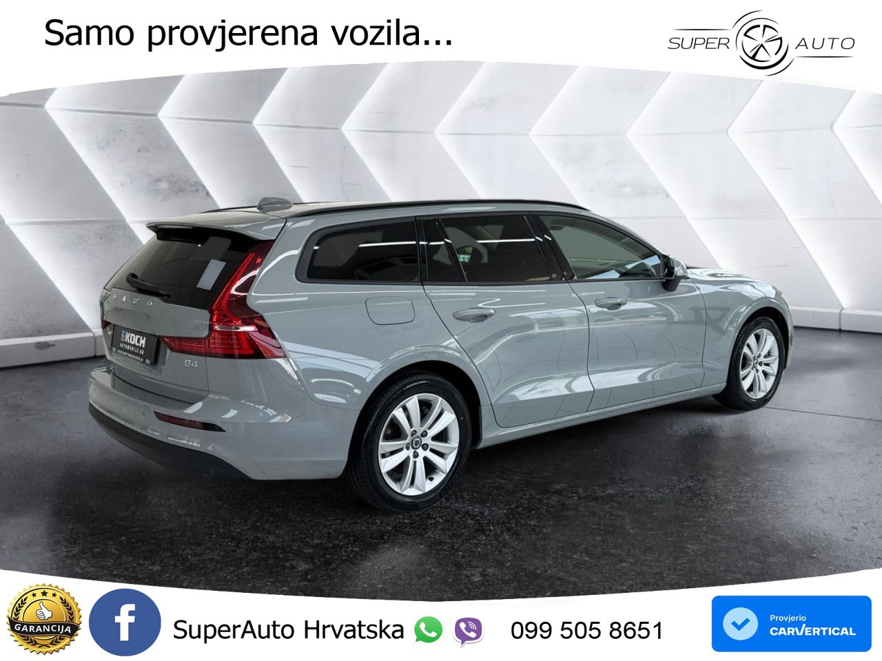 Volvo V60 2.0 B4 Benzin DCT LED+GR SJED+ACC