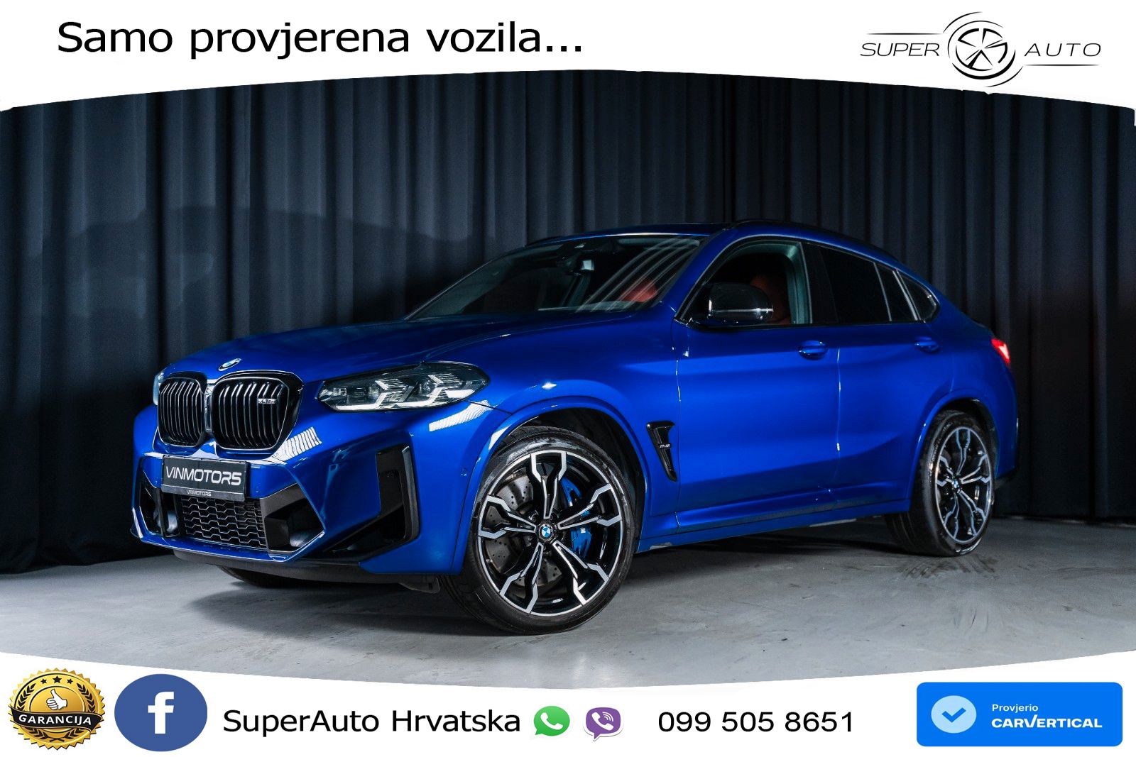 BMW X4 M Competition 3.0 (510 KS) xDrive Steptronic