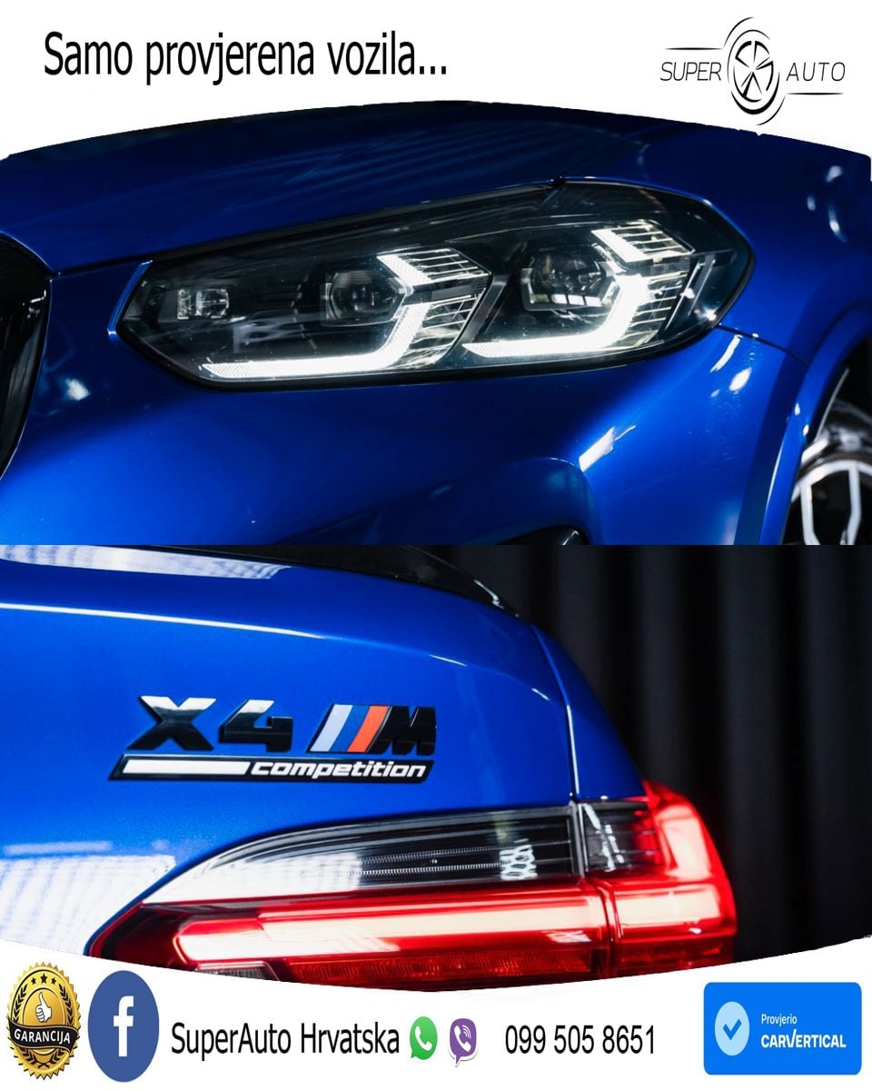 BMW X4 M Competition 3.0 (510 KS) xDrive Steptronic
