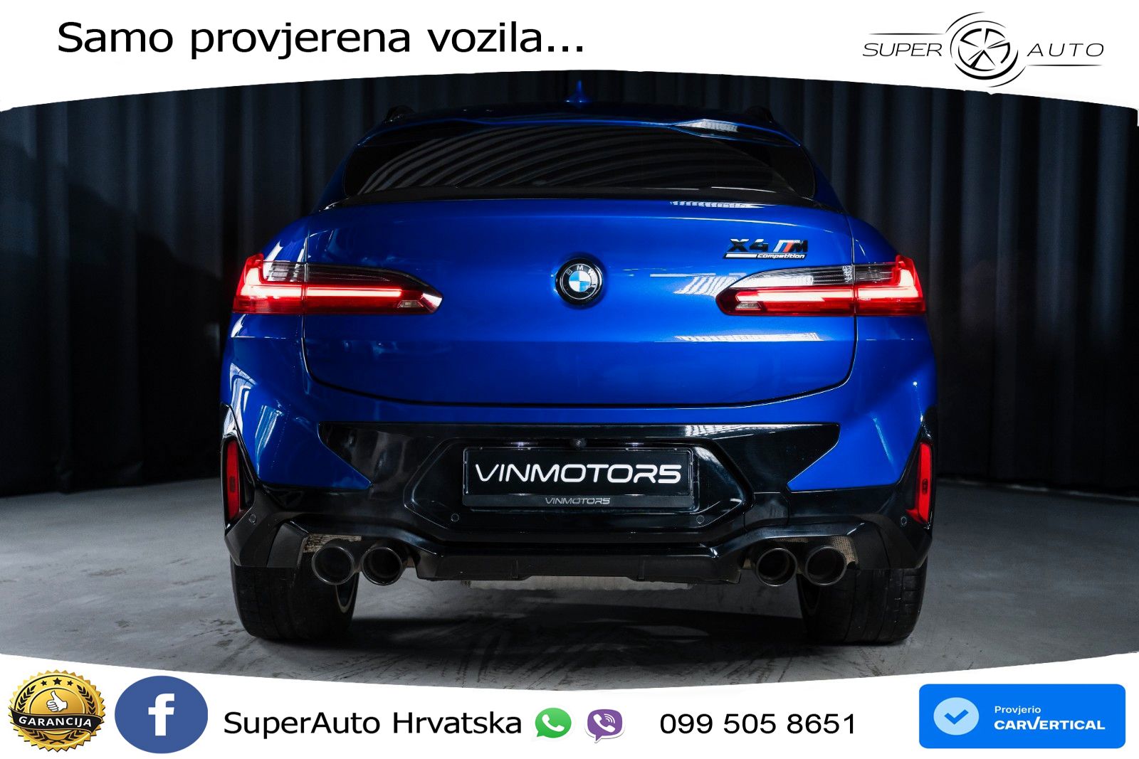 BMW X4 M Competition 3.0 (510 KS) xDrive Steptronic