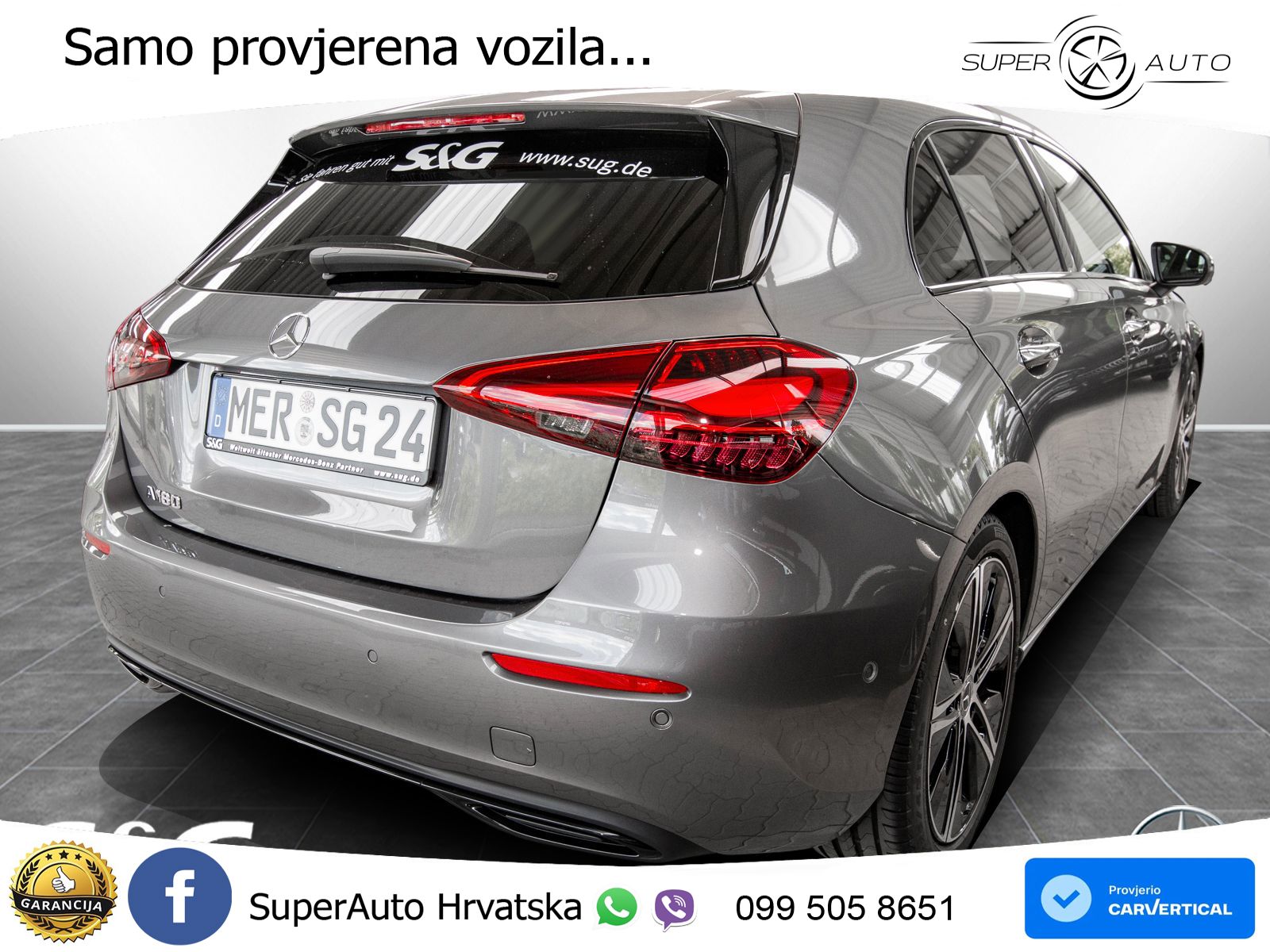 Mercedes-Benz A 180 7G-DCT LED+GR SJED+ACC