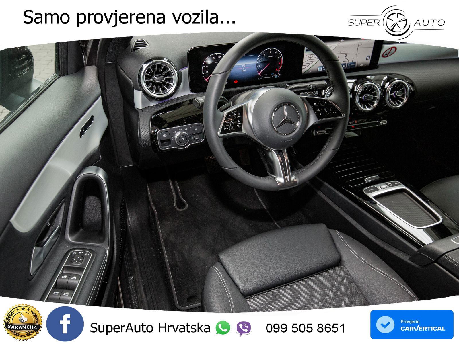 Mercedes-Benz A 180 7G-DCT LED+GR SJED+ACC