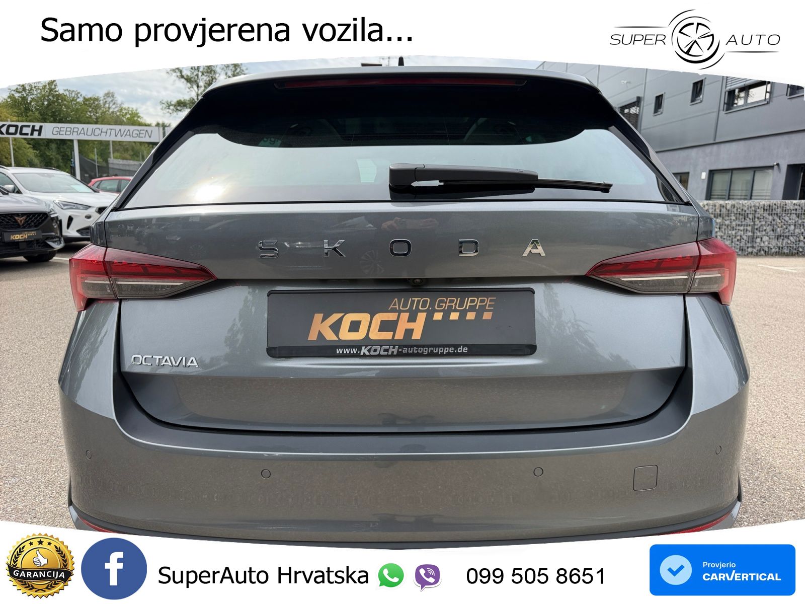 Škoda Octavia Combi 2.0 TDI (150 KS) DSG LED+GR SJED+ACC