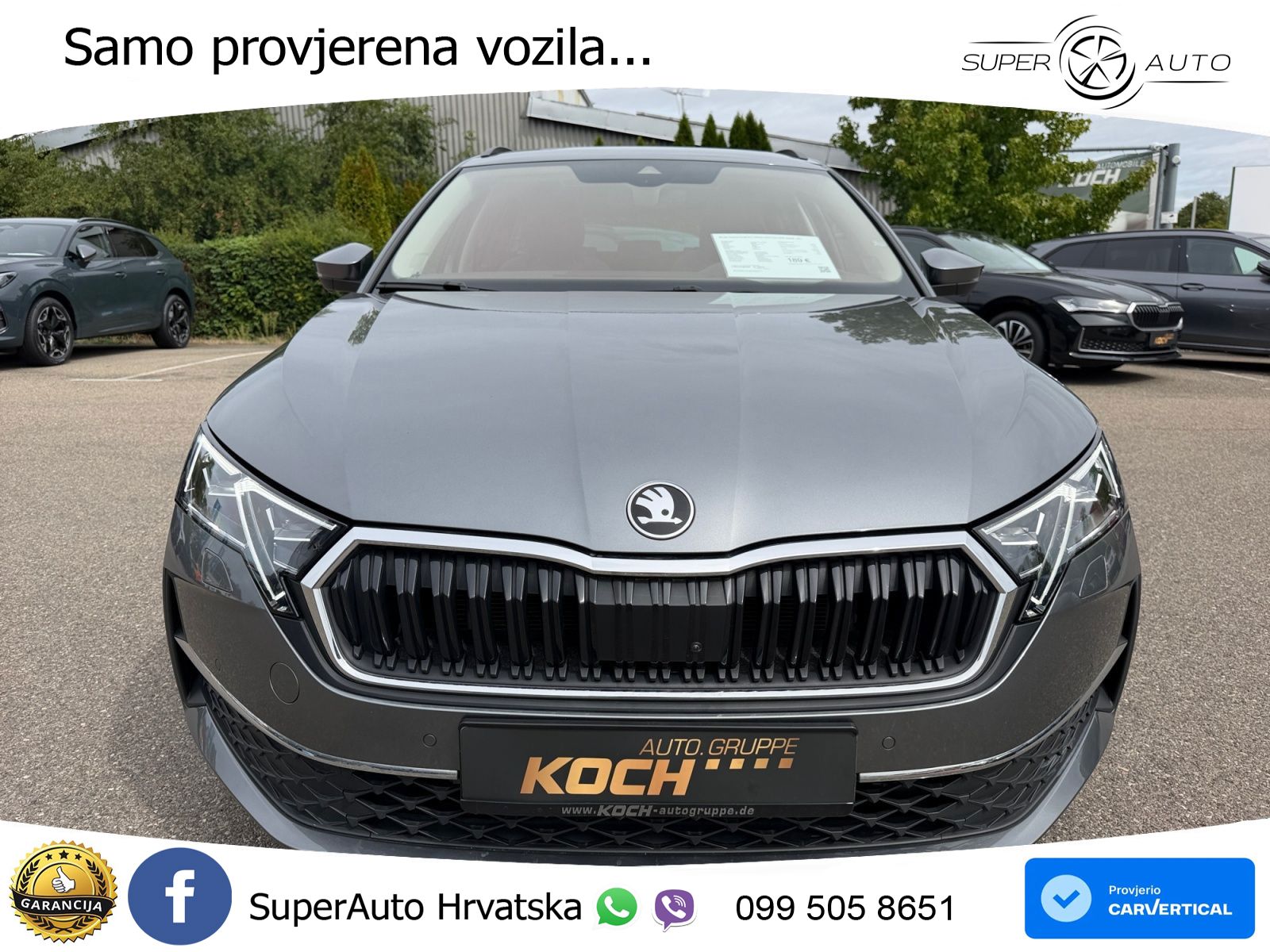 Škoda Octavia Combi 2.0 TDI (150 KS) DSG LED+GR SJED+ACC