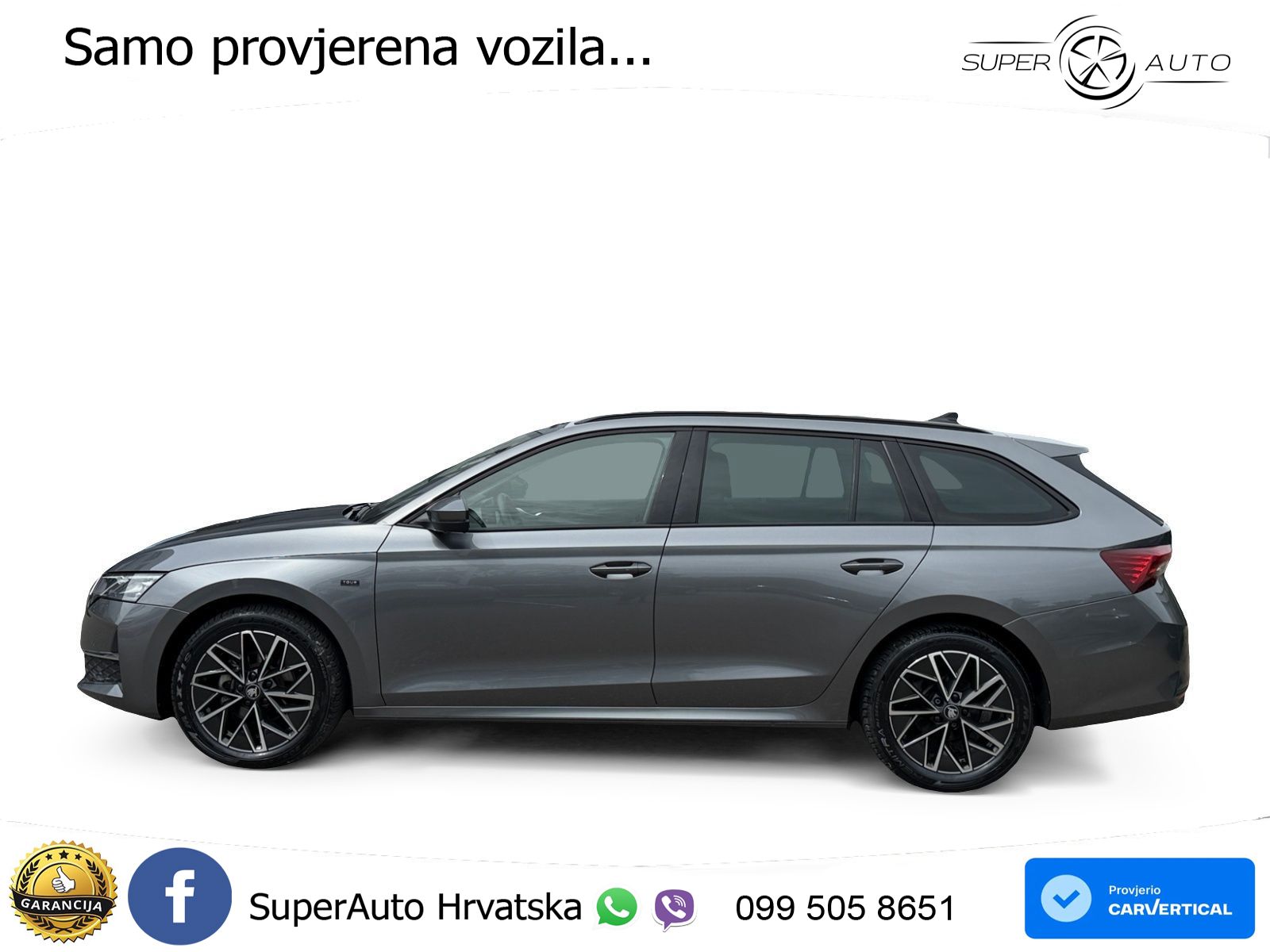 Škoda Octavia Combi 2.0 TDI (150 KS) DSG LED+GR SJED+ACC