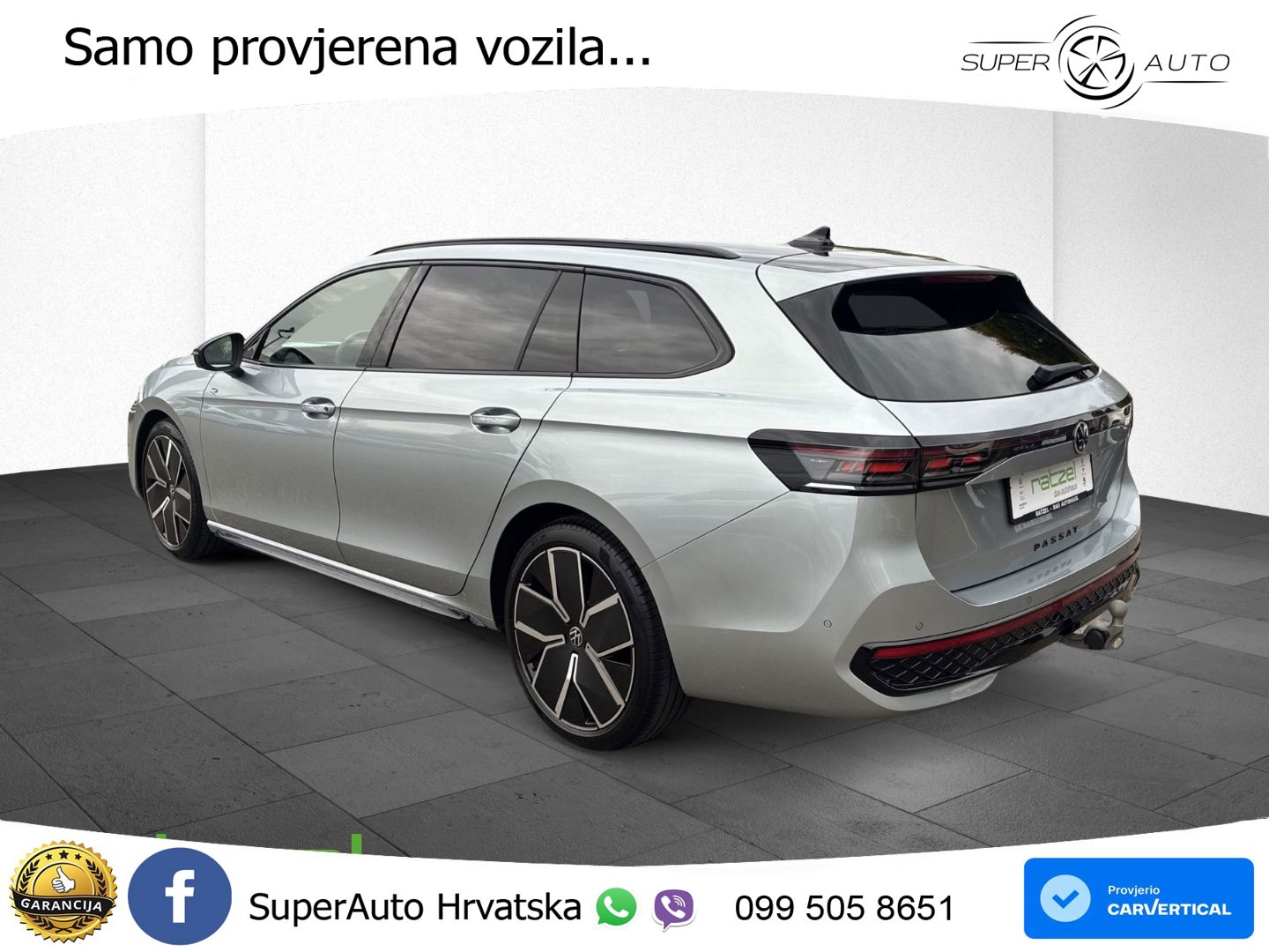 Volkswagen Passat Variant 2.0 TSI (265 KS) 4MOTION DSG R-Line MATRIX+GR SJED+KAM