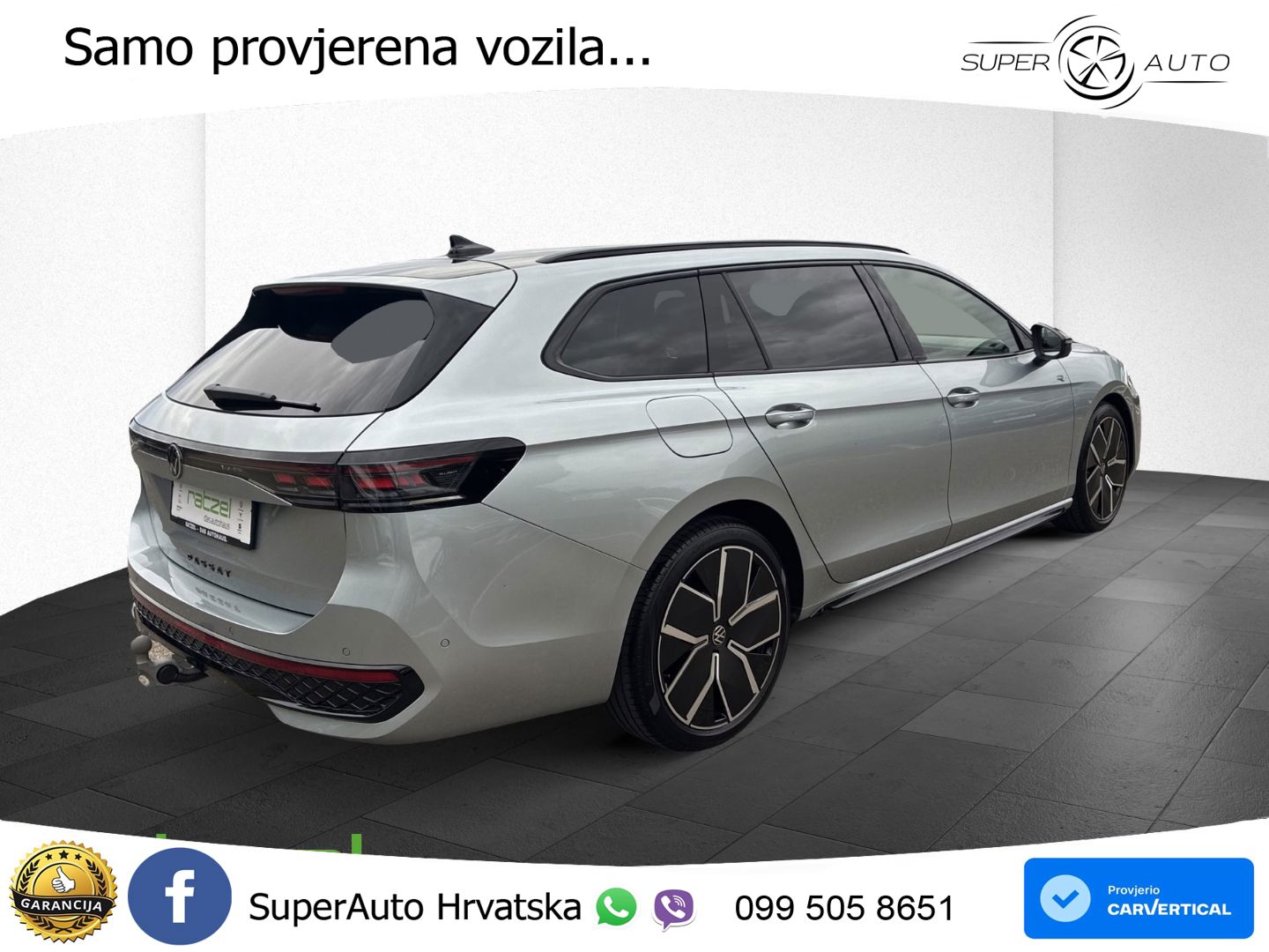 Volkswagen Passat Variant 2.0 TSI (265 KS) 4MOTION DSG R-Line MATRIX+GR SJED+KAM