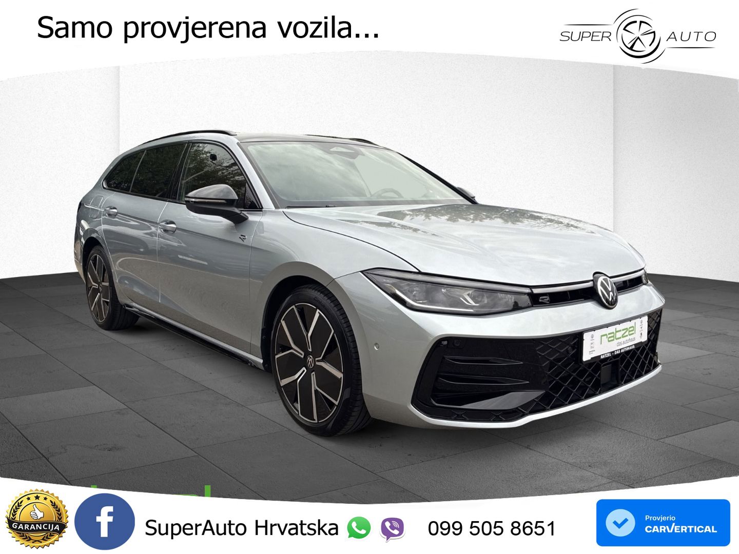 Volkswagen Passat Variant 2.0 TSI (265 KS) 4MOTION DSG R-Line MATRIX+GR SJED+KAM