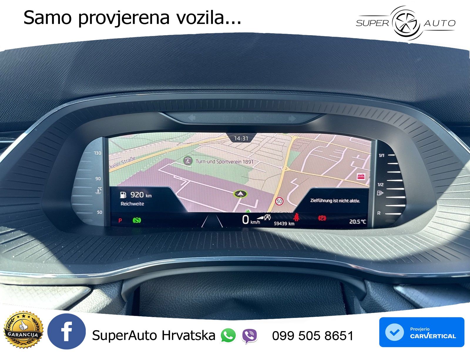 Škoda Octavia Combi 2.0 TDI (150 KS) DSG LED+ACC