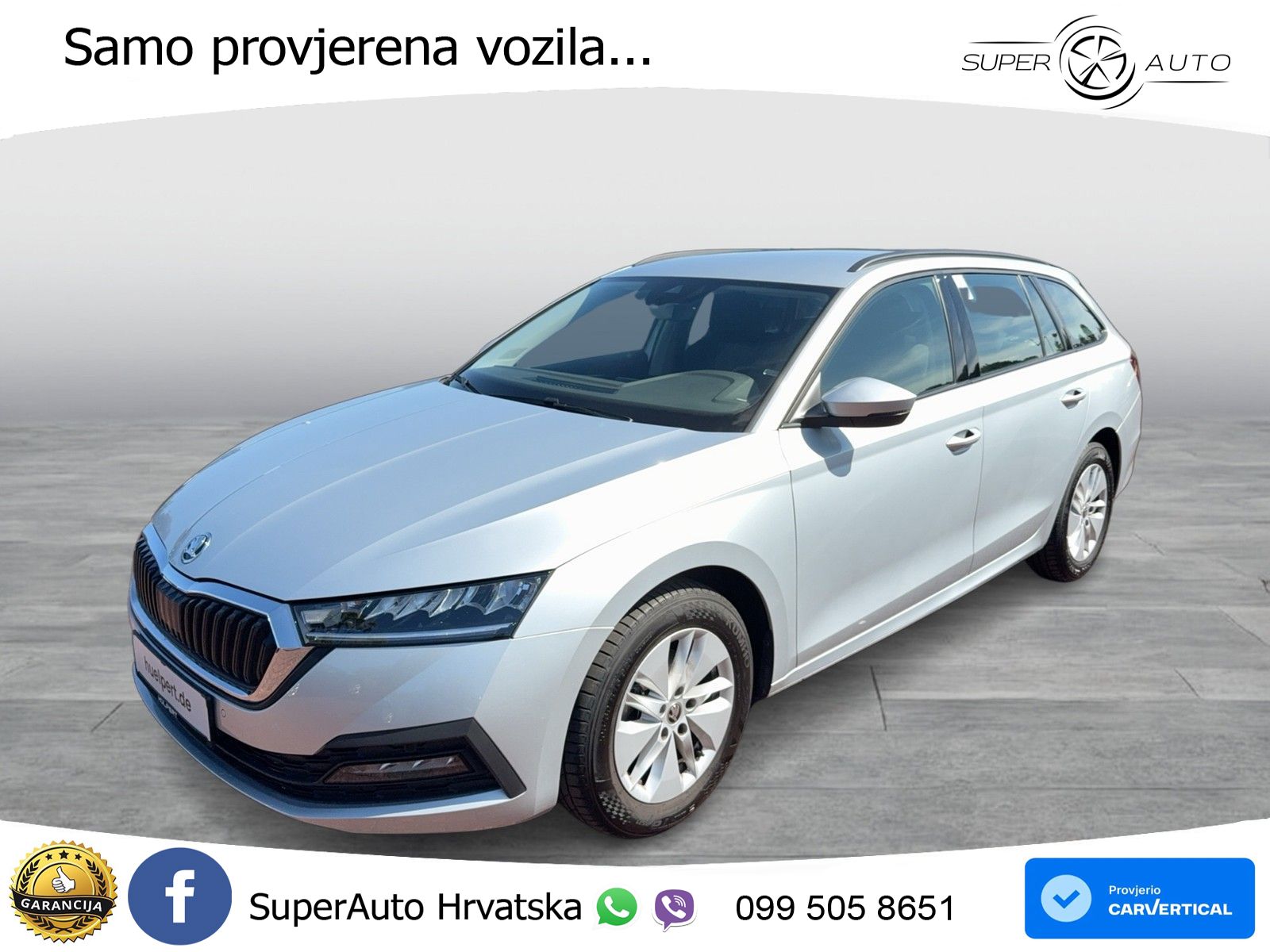 Škoda Octavia Combi 2.0 TDI (150 KS) DSG LED+ACC