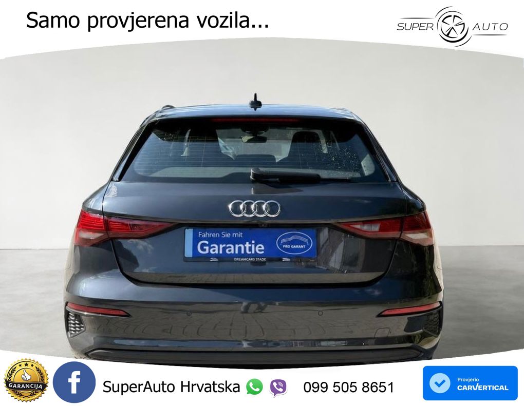 Audi A3 35 TDI (150 KS) S tronic S line LED+GR SJED+ACC