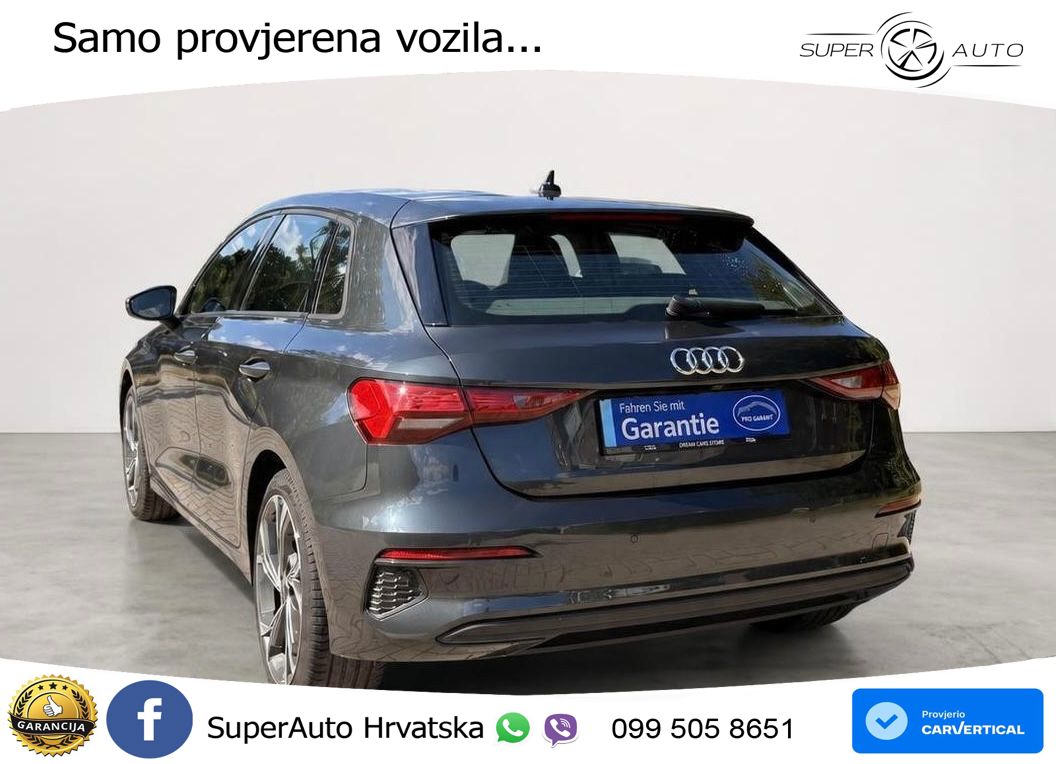 Audi A3 35 TDI (150 KS) S tronic S line LED+GR SJED+ACC