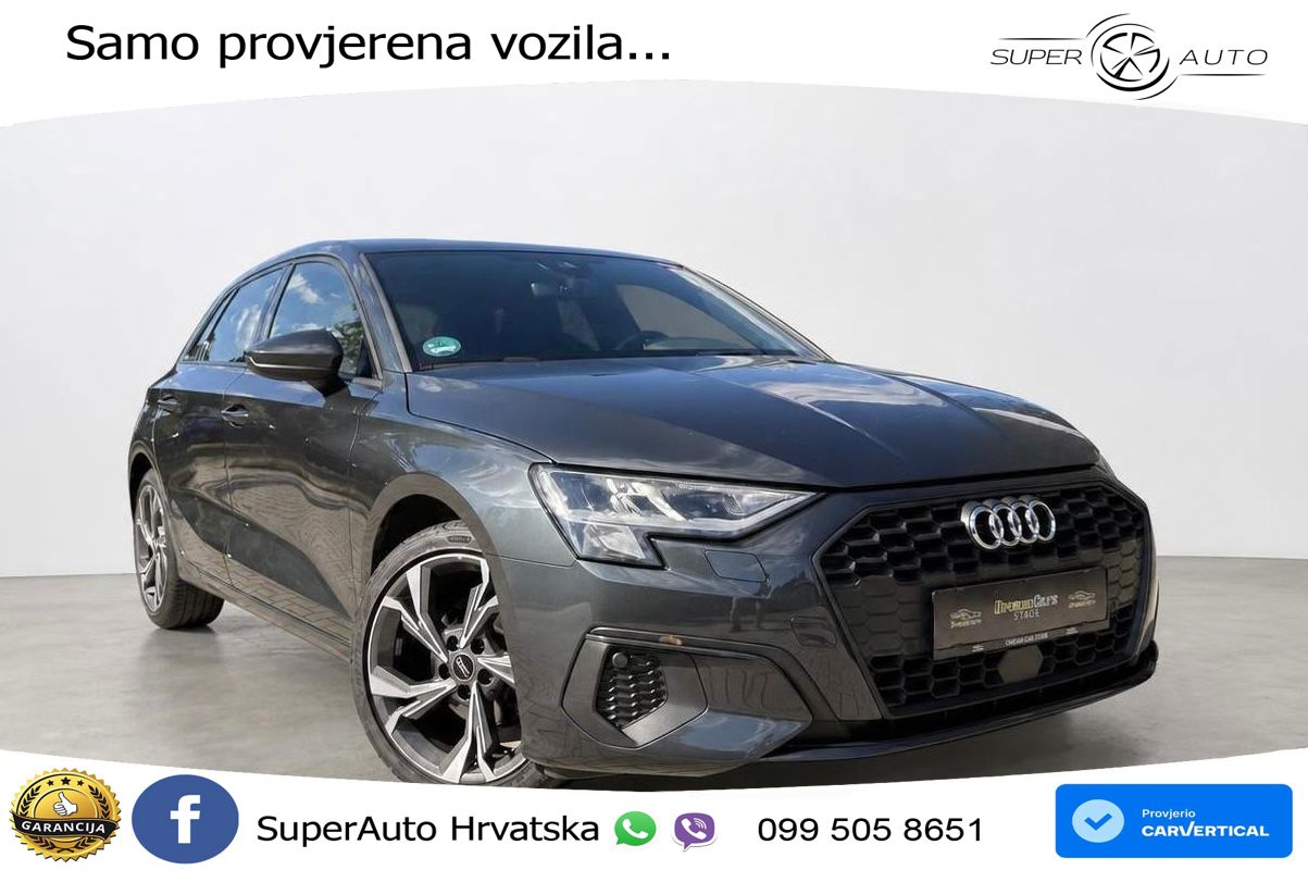 Audi A3 35 TDI (150 KS) S tronic S line LED+GR SJED+ACC