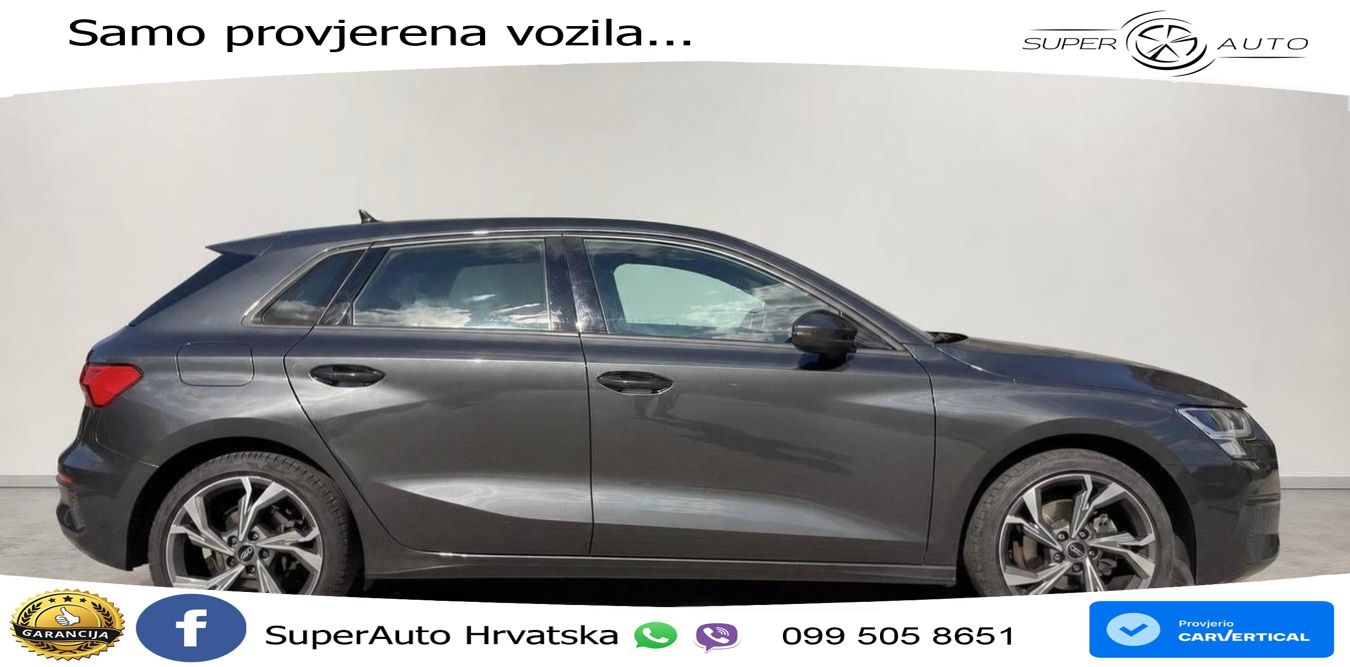 Audi A3 35 TDI (150 KS) S tronic S line LED+GR SJED+ACC