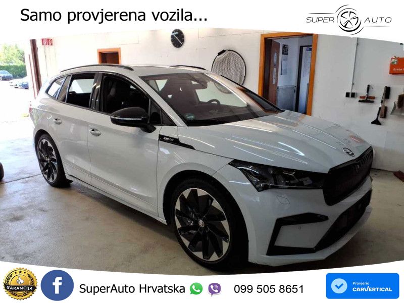 Škoda Enyaq iV 80 82 kWh (204 KS) SportLine LED+GR SJED+ACC