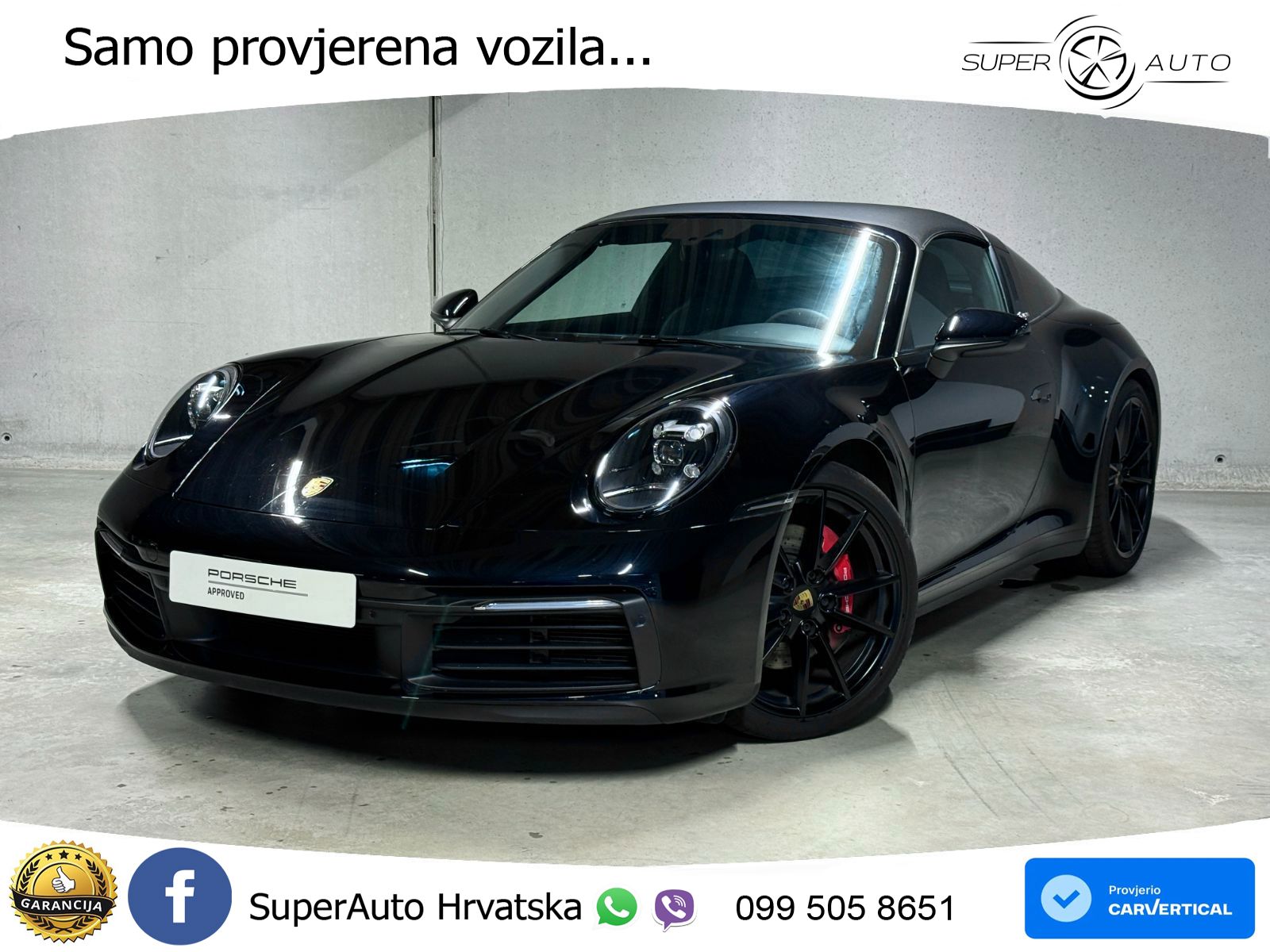 Porsche 911 Targa 4S 3.0 (450 KS) PDK