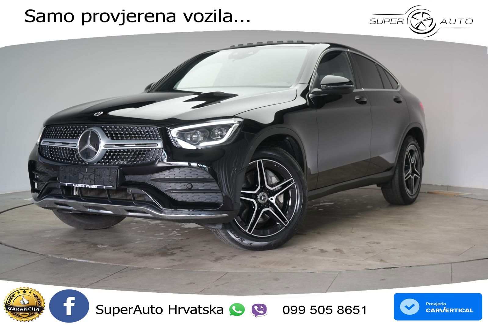 Mercedes GLC 400d (330 KS) 4MATIC 9G-TRONIC AMG LED+GR SJED+ACC