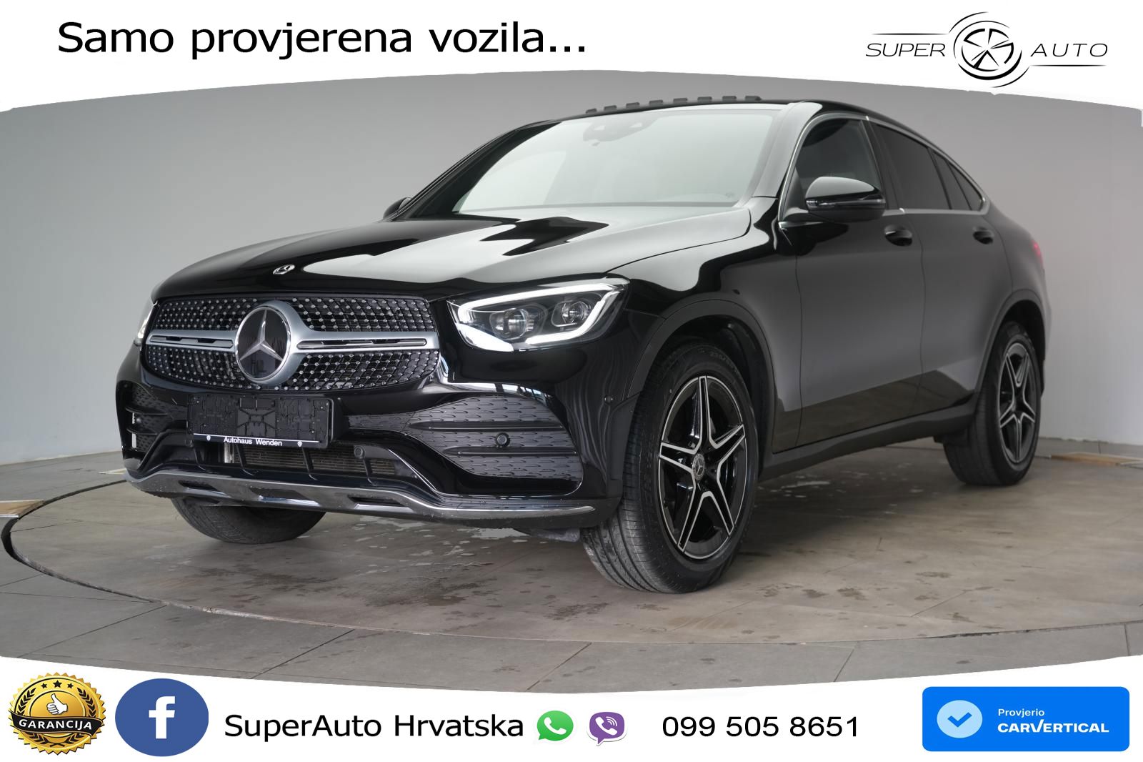 Mercedes GLC 400d (330 KS) 4MATIC 9G-TRONIC AMG LED+GR SJED+ACC