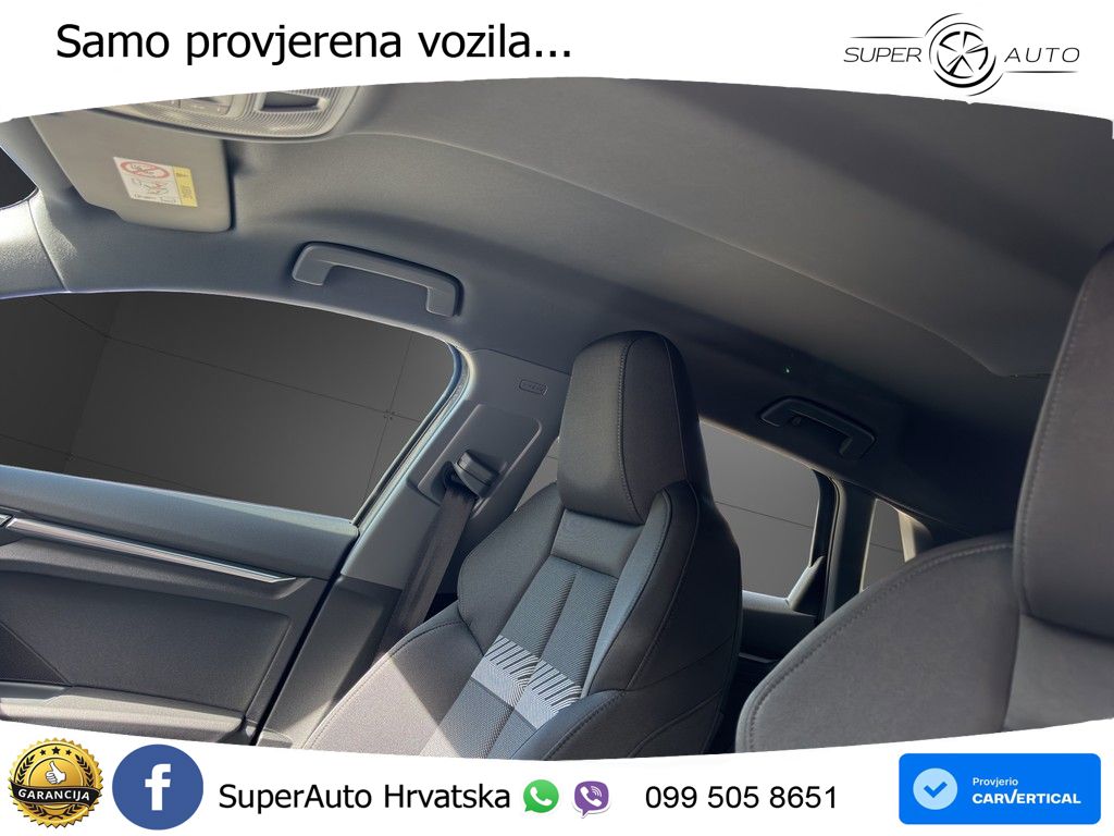 Audi A3 Sportback 40 TFSI (204 KS) quattro S tronic LED+GR SJED+ACC