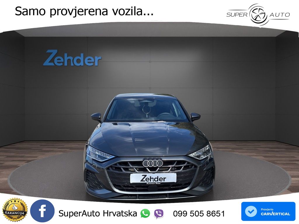 Audi A3 Sportback 40 TFSI (204 KS) quattro S tronic LED+GR SJED+ACC