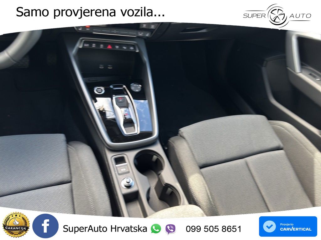 Audi A3 Sportback 40 TFSI (204 KS) quattro S tronic LED+GR SJED+ACC