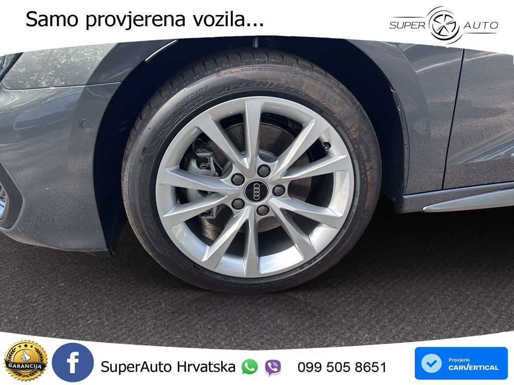 Audi A3 Sportback 40 TFSI (204 KS) quattro S tronic LED+GR SJED+ACC
