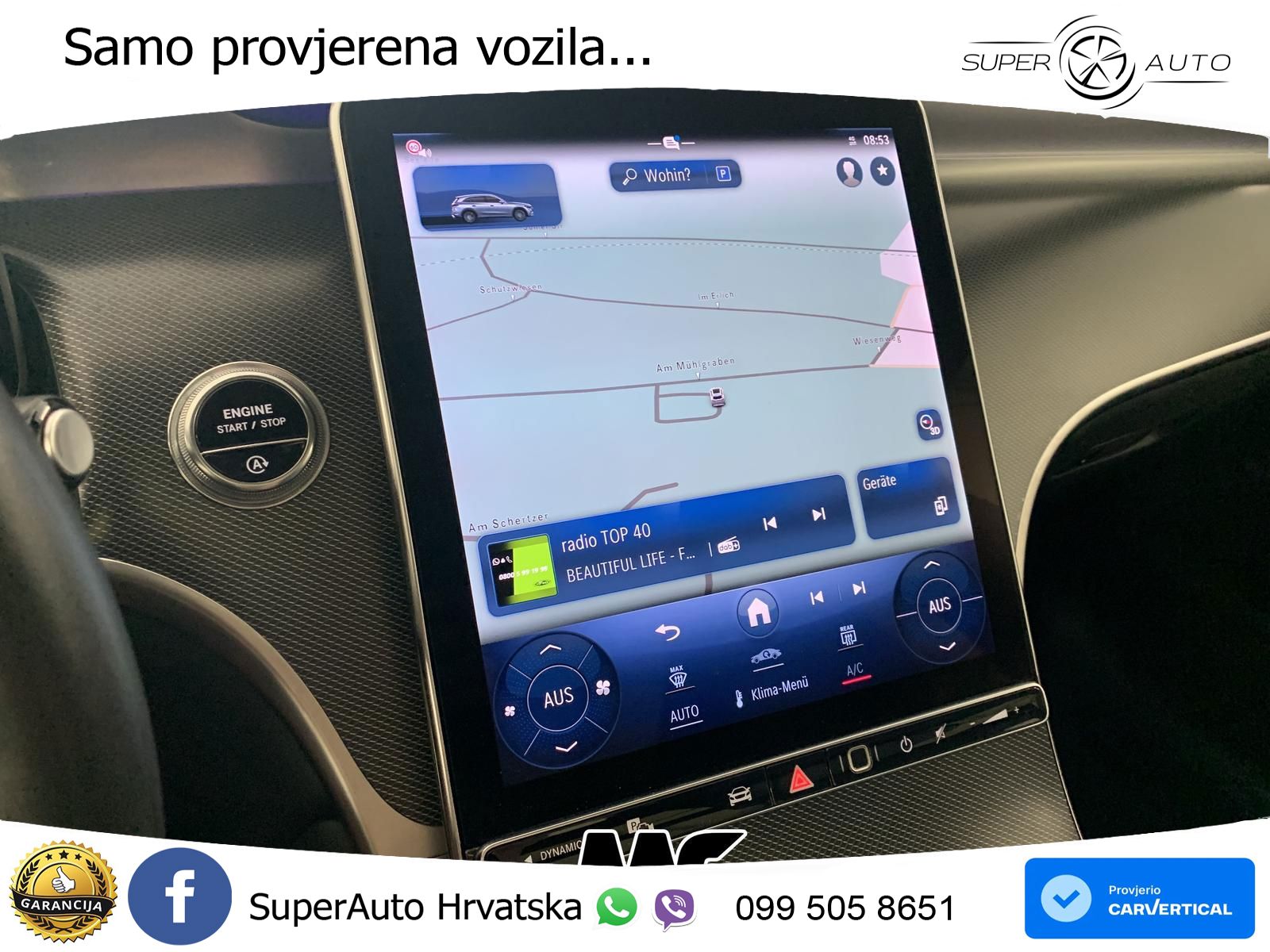 Mercedes GLC 220d (197 KS) 4MATIC 9G-TRONIC LED+GR SJED+ACC