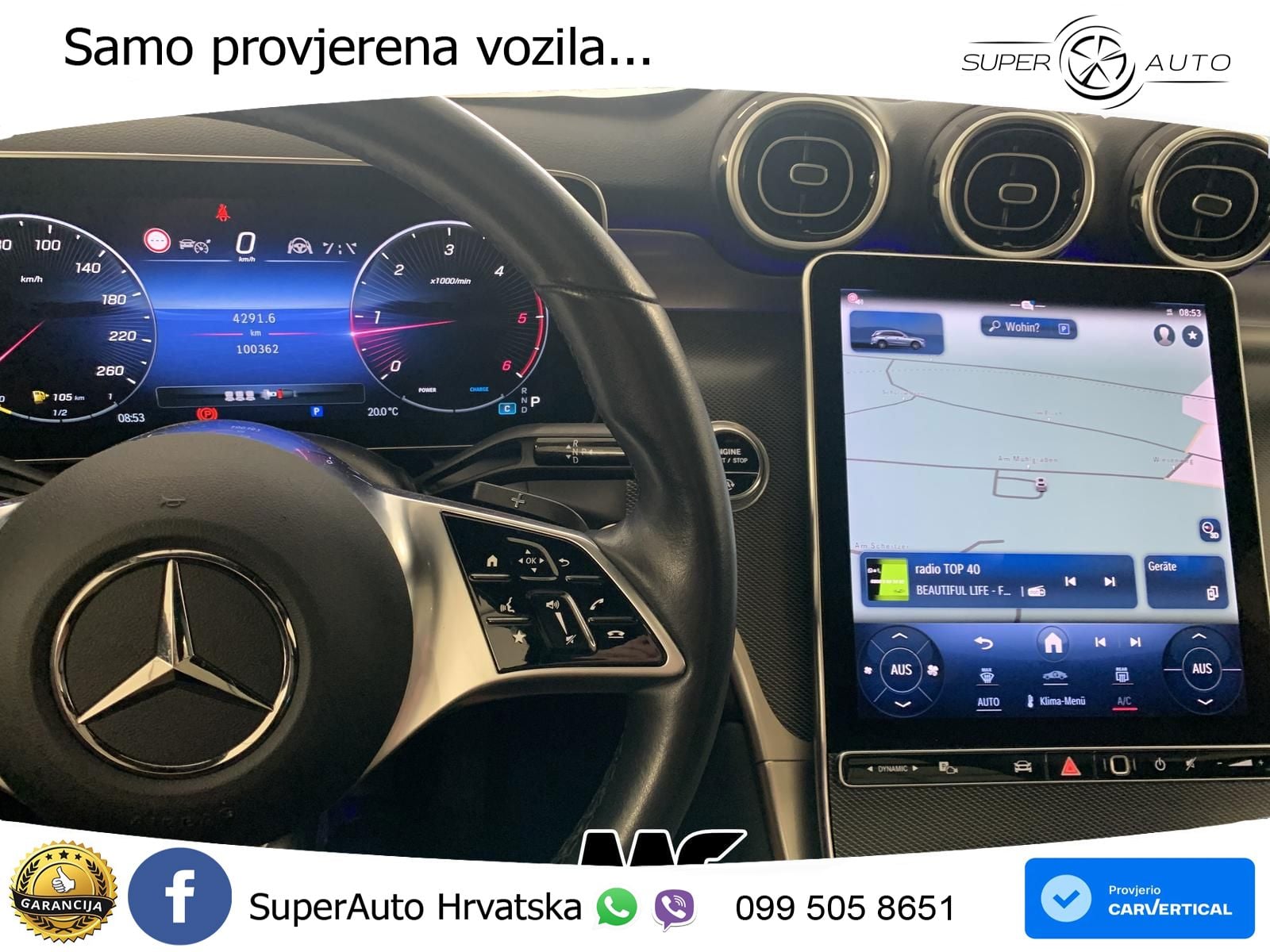 Mercedes GLC 220d (197 KS) 4MATIC 9G-TRONIC LED+GR SJED+ACC