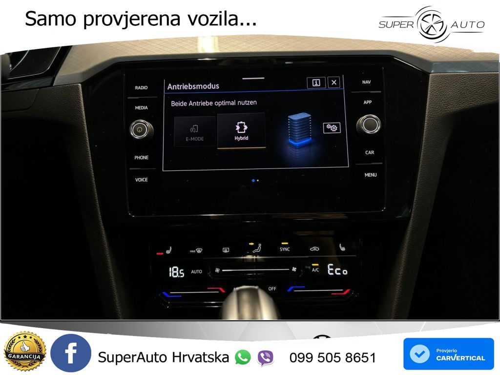 Volkswagen Passat Variant GTE 1.4 TSI (218 KS) DSG LED+GR SJED+ACC