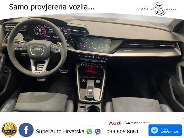 Audi RS3 Sedan 2.5 TFSI (400 KS) quattro S tronic MATRIX+GR SJED+KAM
