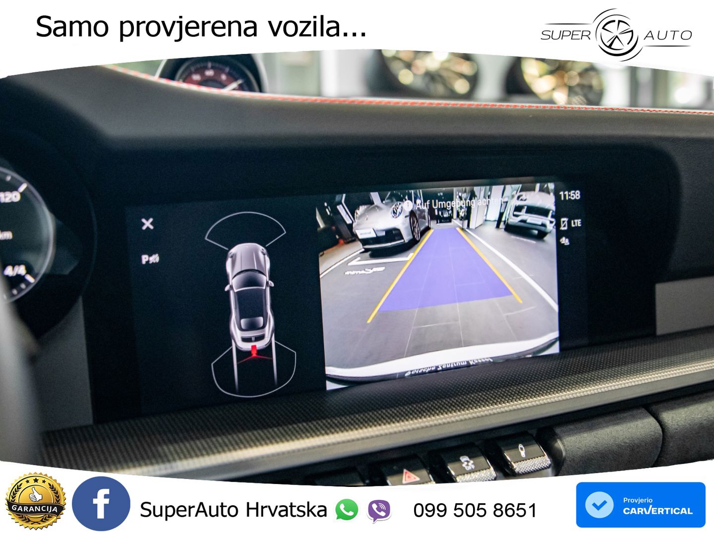 Porsche 911 Carrera 4 GTS Cabriolet 3.0 (480 KS) PDK LED+GR SJED+ACC