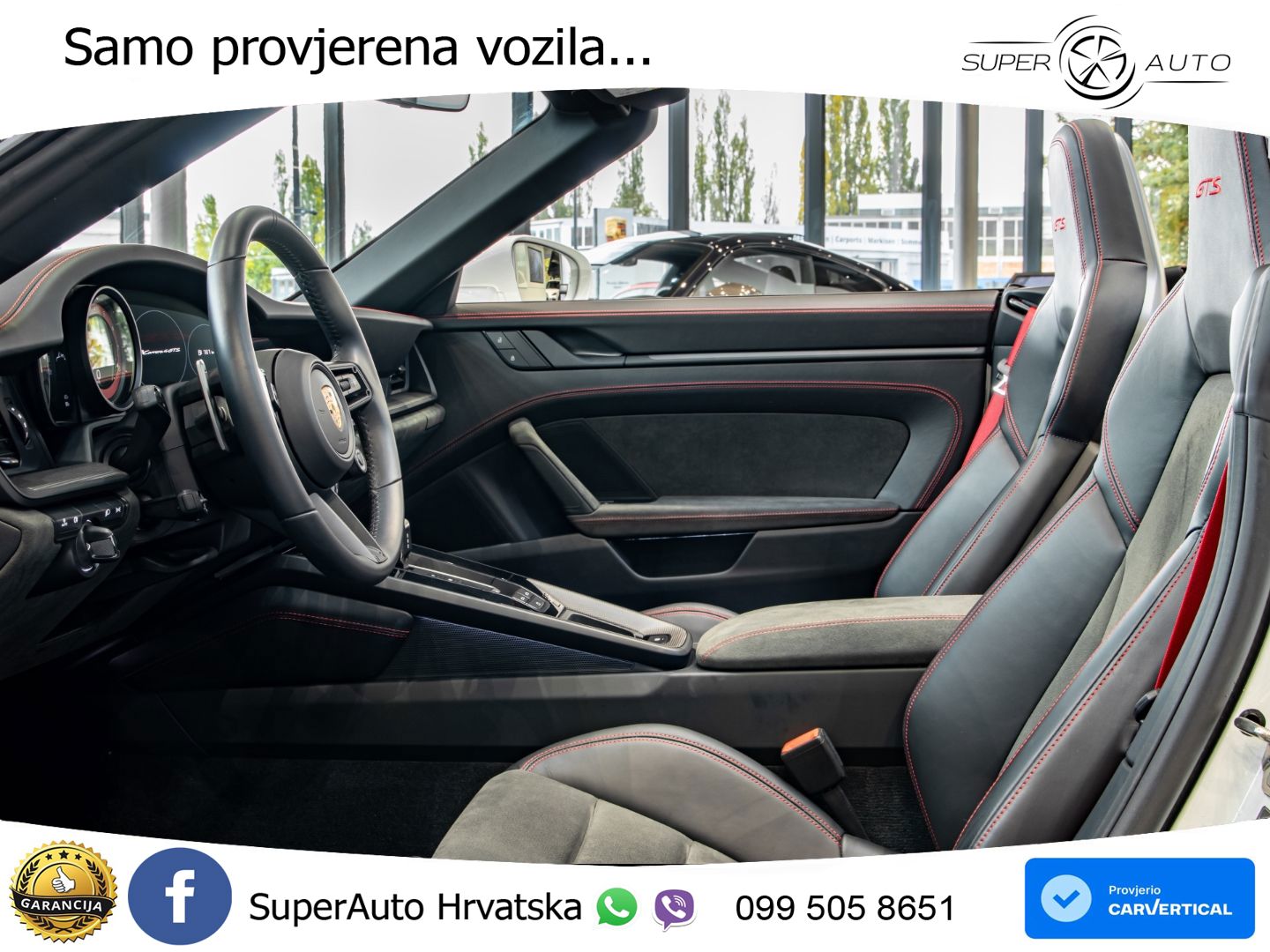Porsche 911 Carrera 4 GTS Cabriolet 3.0 (480 KS) PDK LED+GR SJED+ACC