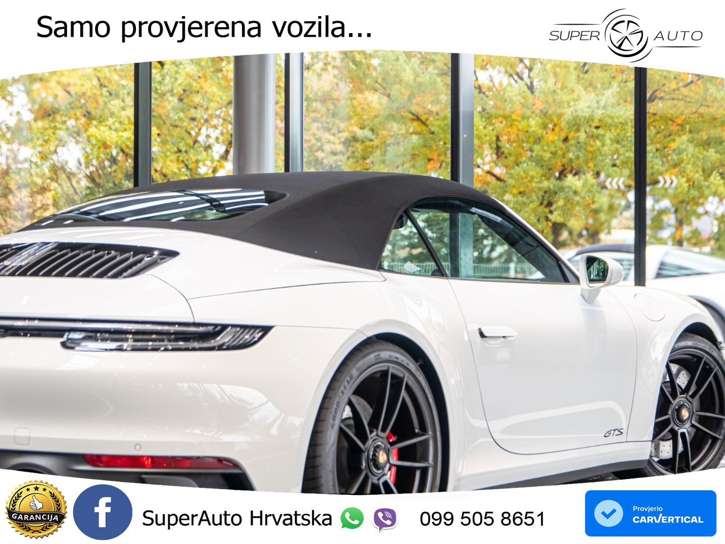 Porsche 911 Carrera 4 GTS Cabriolet 3.0 (480 KS) PDK LED+GR SJED+ACC
