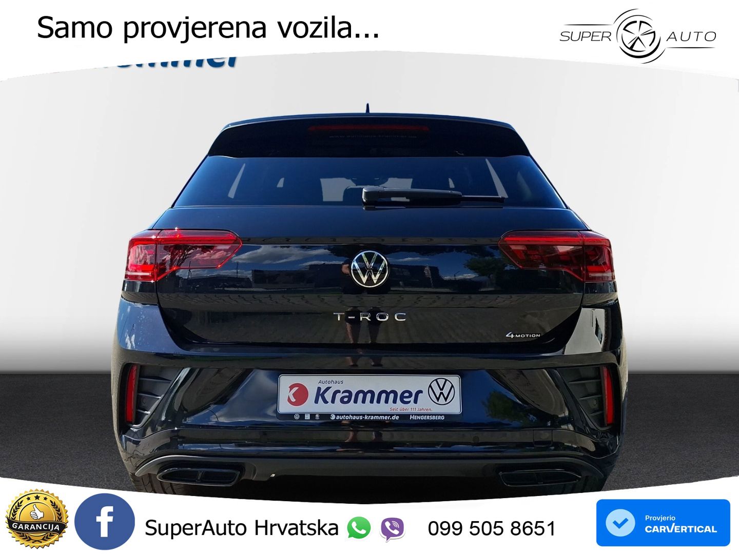 Volkswagen T-Roc I 2.0 TSI (190 KS) 4M DSG MATRIX+GR SJED+KAM