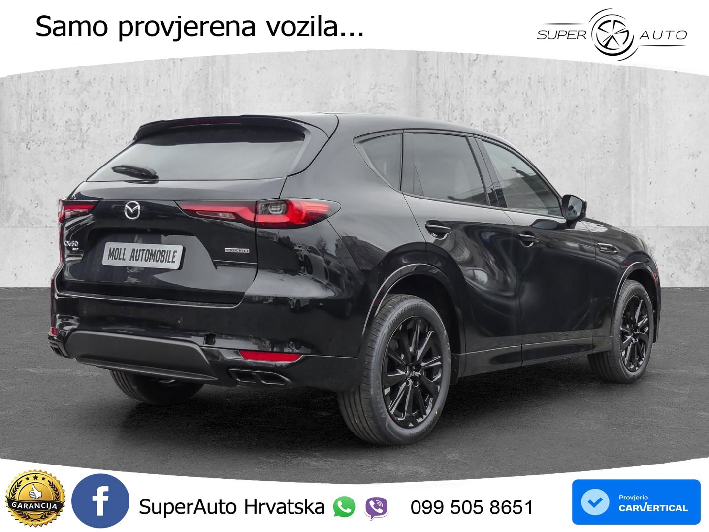 Mazda CX-60 3.3 e-Skyactiv D (254 KS) AWD Automatic LED+GR SJED+ACC