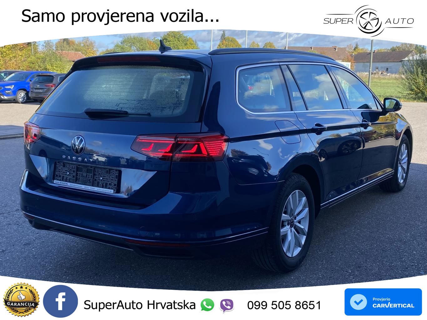 Volkswagen Passat Variant 2.0 TDI (122 KS) DSG Business LED+GR SJED+ACC