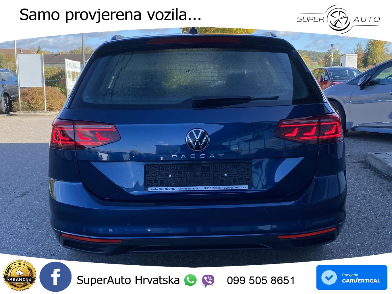 Volkswagen Passat Variant 2.0 TDI (122 KS) DSG Business LED+GR SJED+ACC