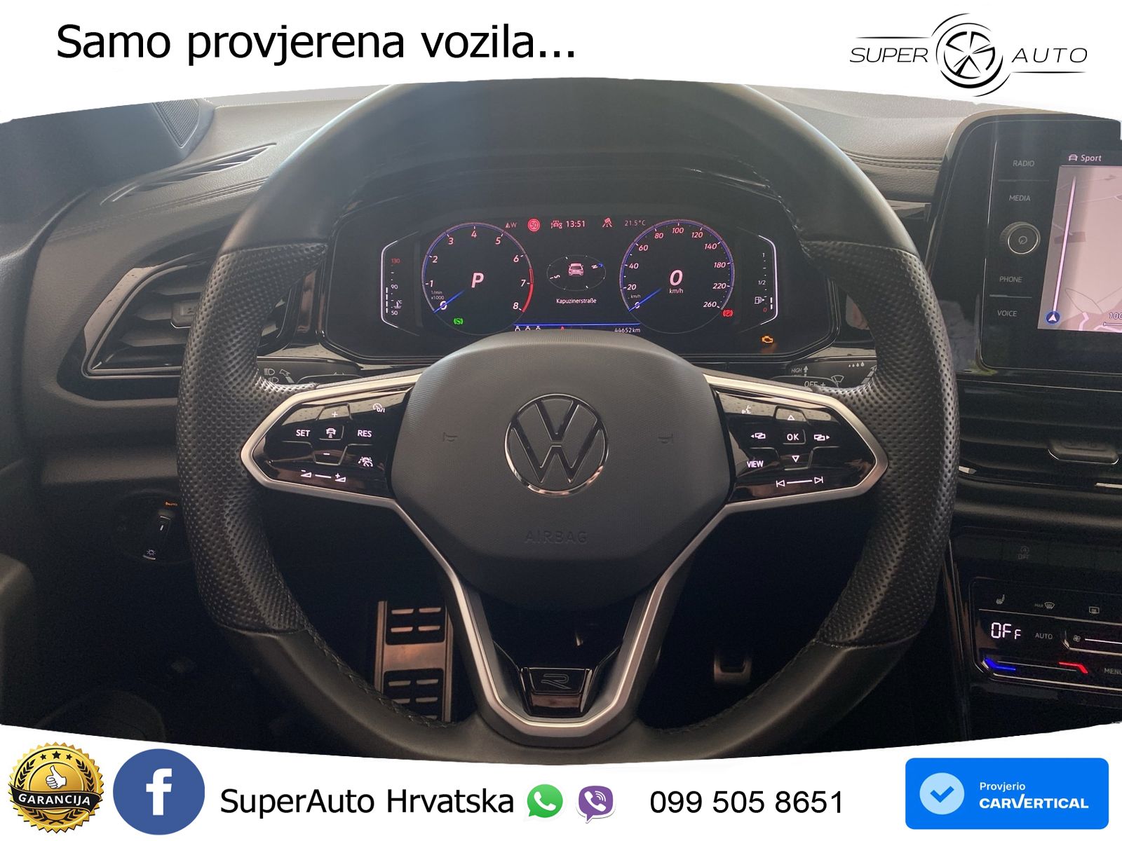 Volkswagen T-Roc 2.0 TSI (190 KS) 4M DSG R-Line LED+GR SJED+ACC