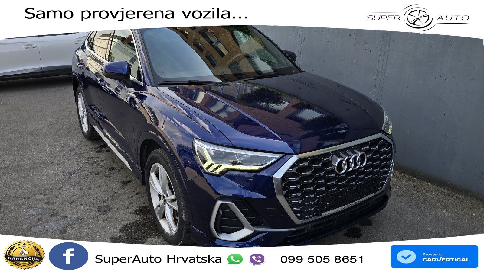 Audi Q3 Sportback 45 TFSIe (245 KS) S tronic S line