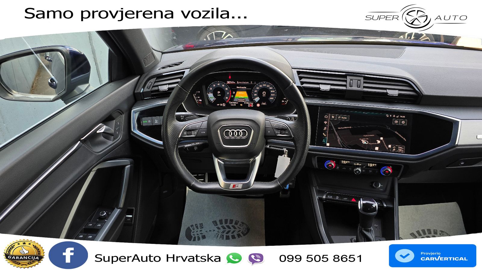 Audi Q3 Sportback 45 TFSIe (245 KS) S tronic S line