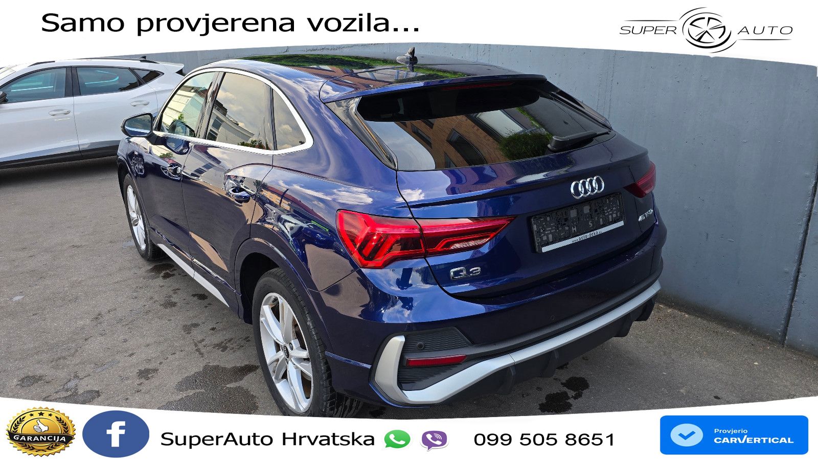 Audi Q3 Sportback 45 TFSIe (245 KS) S tronic S line